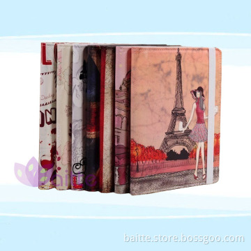 High quality PU case for iPad , OEM design case